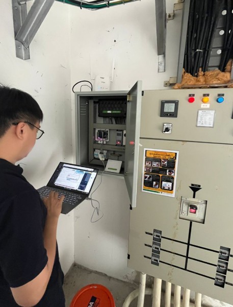 Energy monitoring installation industrial facility Malaysia